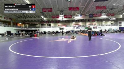 160 lbs Champ. Round 1 - Amanda Yu, Adams State vs Josephine Ives, William Penn