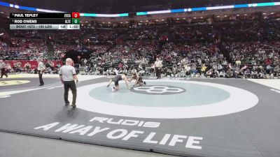 190 lbs 1st Place Match - Rod Owens, Alter vs Paul Tepley, CVCA