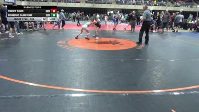 105 lbs 3rd Place - Teddy Sims, Medford vs Dominic Blocker, Essex