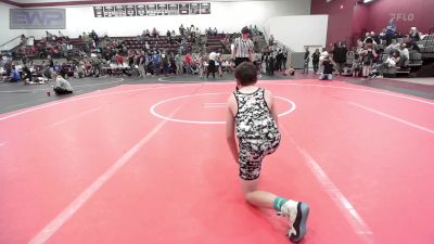 92-96 lbs Rr Rnd 2 - Jordan Denton, Perry Wrestling Academy vs Chetley Baker, Ponca City Wildcat Wrestling