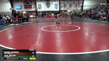 150 lbs Round 1 - Rainer Johnson, Fort Madison vs Kael Millsap, CR Kennedy