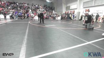 49 lbs Quarterfinal - Ember Shelton, Team Tulsa Wrestling Club vs Jackie Ketchum-Chick, Keystone Kids Wrestling Club
