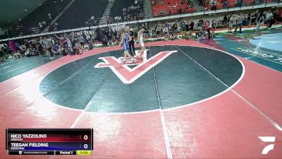 145 lbs Champ. Round 1 - Nico Yazzolino, Oregon vs Teegan Fielding, Montana