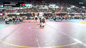 A - 150 lbs Cons. Round 2 - Gresyn Hostetler, Dawson County vs Ryatt Maley, Polson