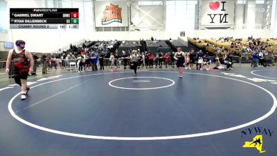 Champ. Round 2 - Ryan Dillenbeck, Clever Combat vs Gabriel Swart, Deep Roots Wrestling Club