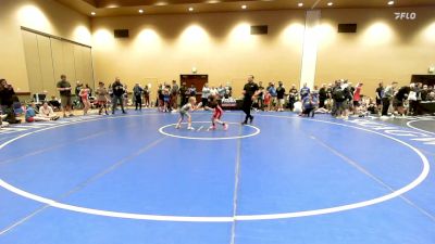 57-62 lbs Cons. Round 1 - Sophie Mateus, New Jersey vs Mildred McIntosh, North Carolina