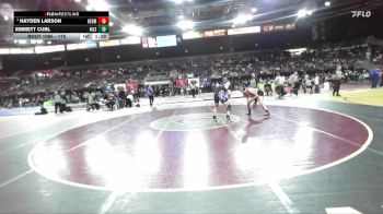 175 lbs Champ. Round 3 - Hayden Larson, Hermiston Oregon vs Emmett Curl, Hillsboro