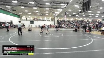 126 lbs Cons. Round 2 - Cole Blattner, Purler Wrestling Academy vs Austin Stevick, Angry Fish