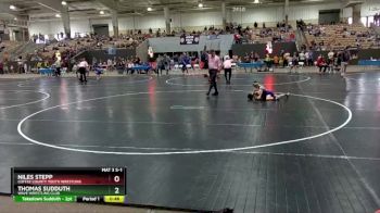 60 lbs Cons. Round 1 - Niles Stepp, Coffee County Youth Wrestling vs Thomas Sudduth, Wave Wrestling Club