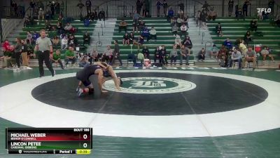 150 lbs Cons. Round 2 - Lincon Petee, Cardinal Gibbons vs Michael Weber, Bishop O`Connell