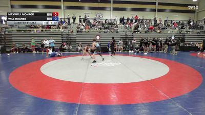113 lbs Quarterfinal - Maxwell Monroe, Roundtree Wrestling Academy vs Will Hughes, Roundtree Wrestling Academy