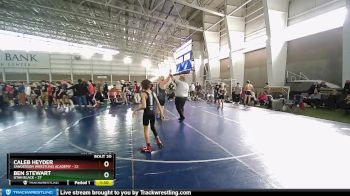 71 lbs Semis & Wb (16 Team) - Caleb Heyder, Sanderson Wrestling Academy vs Amarri Kem, Utah Black