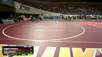 5A-113 lbs Cons. Round 1 - Joseph Maxfield, Dallas vs Ryan Ronning, Redmond