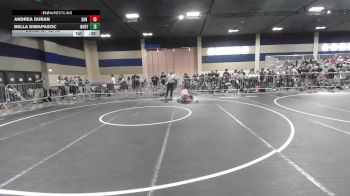 101 lbs Consi Of 32 #2 - Andrea Duran, San Jacinto WC vs Bella Dimapasoc, North Coast Grapplers