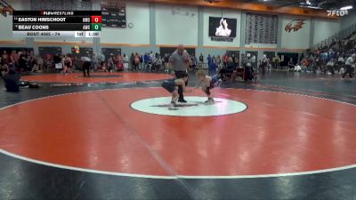 74 lbs Cons. Round 3 - Beau Coons, Anamosa Wrestling Club vs Easton Himschoot, USA Mat Club