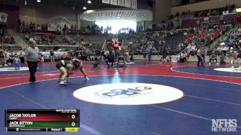 6A 150 lbs Quarterfinal - Jack Sitton, Bentonville vs Jacob Taylor, Cabot