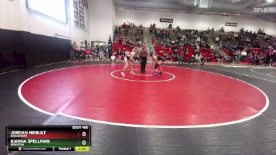 125 lbs Semifinal - Jordan Heibult, Eaglecrest vs Kiahna Spellman, Brighton