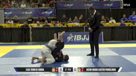 Akemi-Maria Castro Pangelinan vs Eloá Tonin De Borba 2026 Pan Kids Jiu-Jitsu IBJJF Championship
