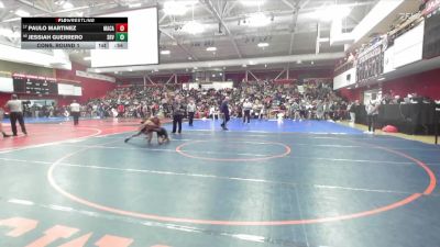 108 lbs Cons. Round 1 - Jessiah Guerrero, San Ramon Valley vs Paulo Martinez, Maria Carrillo