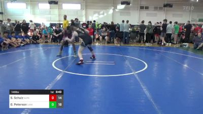 146 lbs Round 1 - Stevie Schulz, Superior Wrestling Academy vs Grady Peterson, Lake Erie WC NY