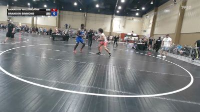 175 lbs Consi Of 8 #2 - Brandon Walsingham, Sons Of Thunder, FL vs Brandon Simmons, Lugo Wrestling Club