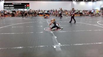 72 lbs Round 1 (3 Team) - Kolby Pitzen, Rising Kingz vs Tanner James, Team Palmetto