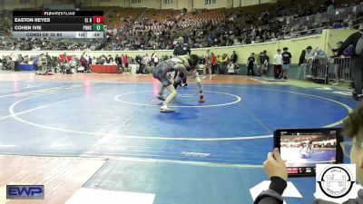 108 lbs Consi Of 32 #2 - Easton Reyes, El Reno vs Cohen Ivie, Ponca City