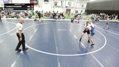 Junior Boys - 138 lbs Cons. Round 5 - Connor Peterson, Minnesota vs Eli Sperry, Missouri