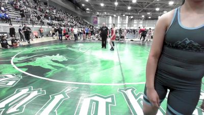130 lbs Cons. Round 1 - Jalisca Holmgren, Inland Northwest Wrestling Training Center vs Alexa Gonzalez, Whatcom Wrestling Academy