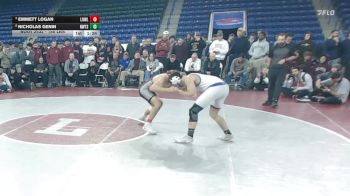 150 lbs Final - Emmett Logan, Lowell vs Nicholas Genin, Newton South