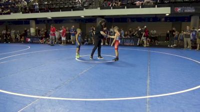 71 lbs Quarters - Logan Dodge, Michigan Premier WC vs Elijah Rodriguez, All American Wrestling Club