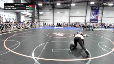 120 lbs Rr Rnd 3 - Kye Nelson, Roughneck Wrestling Club vs Emmons Tewalt, Hanover Hawkeye