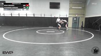 150 lbs Cons. Round 2 - Noah Zerarka, Gunn vs Alejandro Coriano, Archbishop Riordan