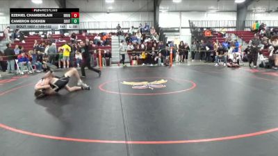 149-152 lbs Round 5 - Cameron Goeken, South vs Ezekiel Chamberlain, Douglas
