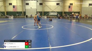 132 lbs Prelims - Quentyn Frank, Amherst High School vs Camdyn Unterseher, Norton High School