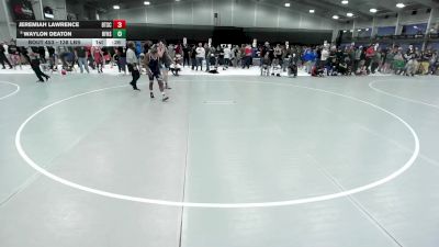 138 lbs Cons. Rd Of 32 - Jeremiah Lawrence, Beat The Streets Chicago-Midway vs Waylon Deaton, River Falls High School Wrestling