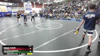 120 lbs Champ. Round 2 - Miguel Elenes, Westview vs Solomon Resnick, Capistrano Valley