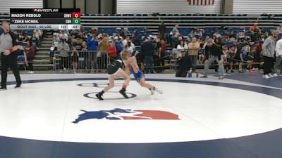 63 lbs Champ. Rd Of 32 - Mason Rebolo, Savage House Wrestling Club vs Zeke McNeil, Contenders Wrestling Academy