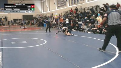 113 lbs Semifinal - Owen Blair, Newtown vs Joseph Fleming, New Milford