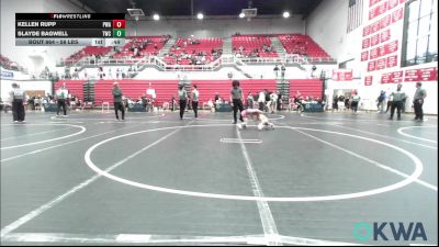 58 lbs Consolation - Kellen Rupp, Perry Wrestling Academy vs Slayde Bagwell, Tuttle Wrestling Club