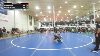 76 lbs Rr Rnd 3 - Noah Miller, Team Nauman Wrestling Club - K6 vs Michael Alessi, Kraken Blue - K6