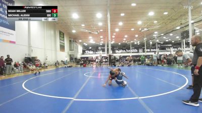 76 lbs Rr Rnd 3 - Noah Miller, Team Nauman Wrestling Club - K6 vs Michael Alessi, Kraken Blue - K6