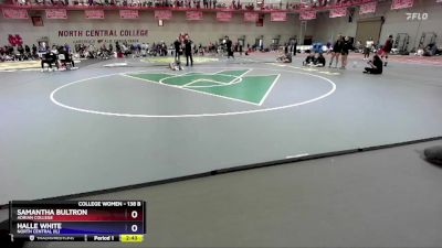 138 B Champ. Round 2 - Halle White, North Central (IL) vs Samantha Bultron, Adrian College