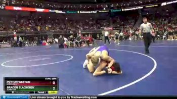 3A-152 lbs Cons. Semi - Peyton Westlin, North Scott vs Braden Blackorby, Johnston