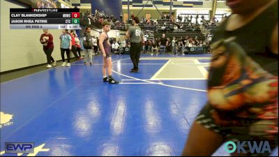 Rr Rnd 5 - Clay Blankenship, Mustang Bronco Wrestling Club vs Jason Rhea Petrie, Chandler Takedown Club