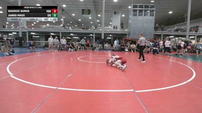 122 lbs Rr Rnd 3 - Maddox Burke, Parkland - HSBAFC vs James Knox, Council Rock South Blue - HSBAFC