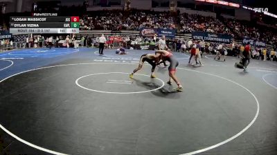 D 3 157 lbs Cons. Round 2 - Logan Massicot, John Curtis Christian vs Dylan Vizina, Kaplan