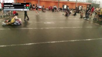 120 lbs Round 2 (6 Team) - Gabriel Jager, Project Destiny vs Preston Pas, Georgia United Blue