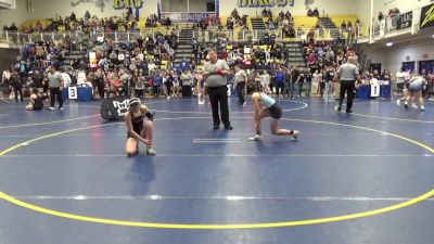 118 lbs Consy 2 - Jovie Forrest, Bishop McCort vs Rowan Meyers, Seneca Valley