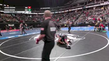 138-5A Cons. Semi - Ethan Brown, Broomfield High School vs Jovani Galvan, Smoky Hill